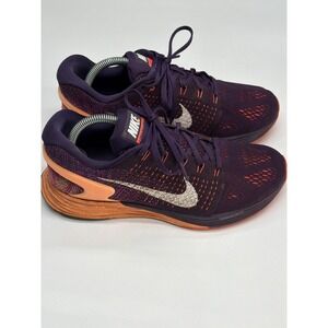 Nike Purple and Orange Athletic Shoes